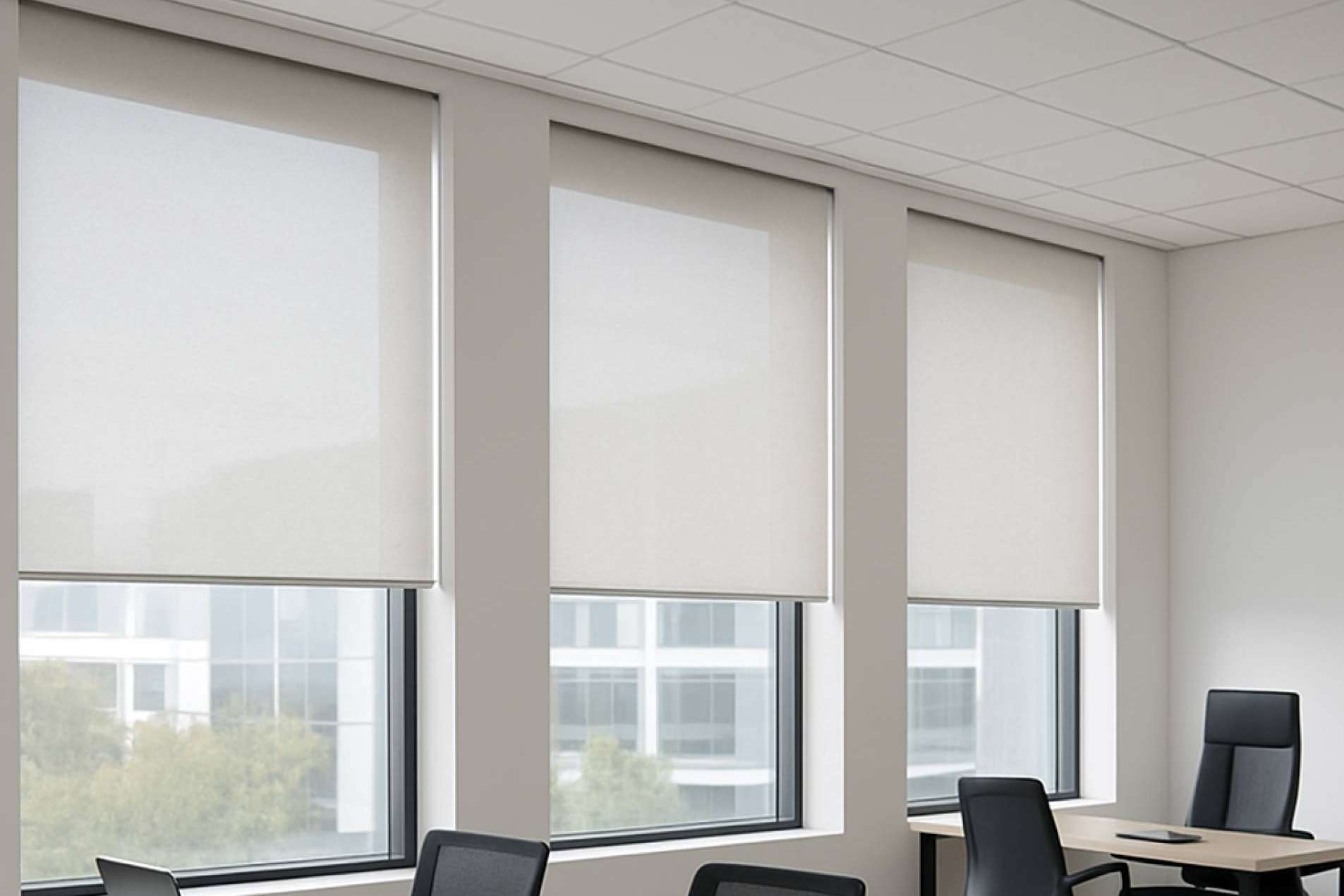 OfficeDeco presenta estores para oficinas que combinan estética, confort y versatilidad