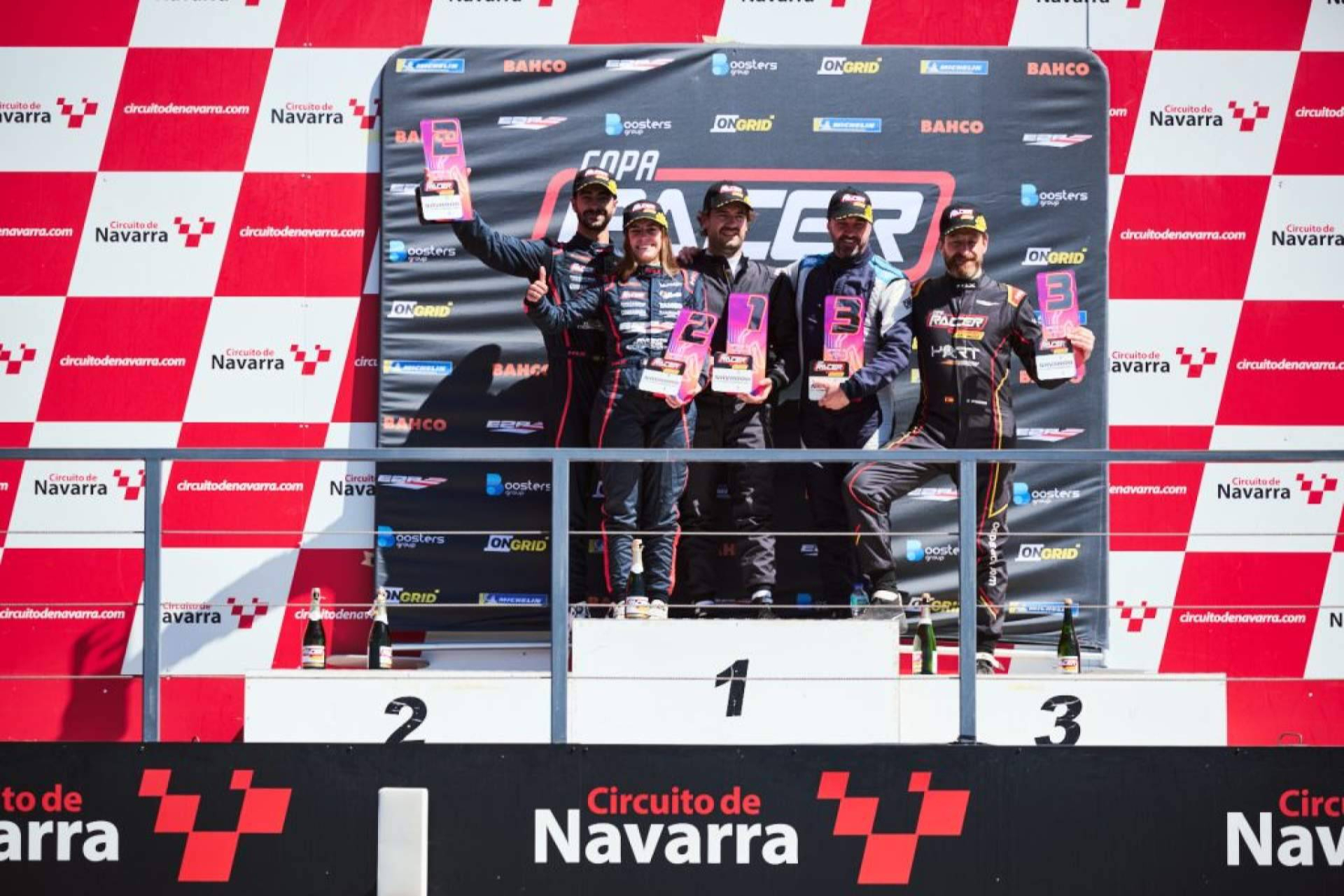 Sorpresas y máxima tensión en la Copa Racer Confortauto de Navarra con todo por decidir