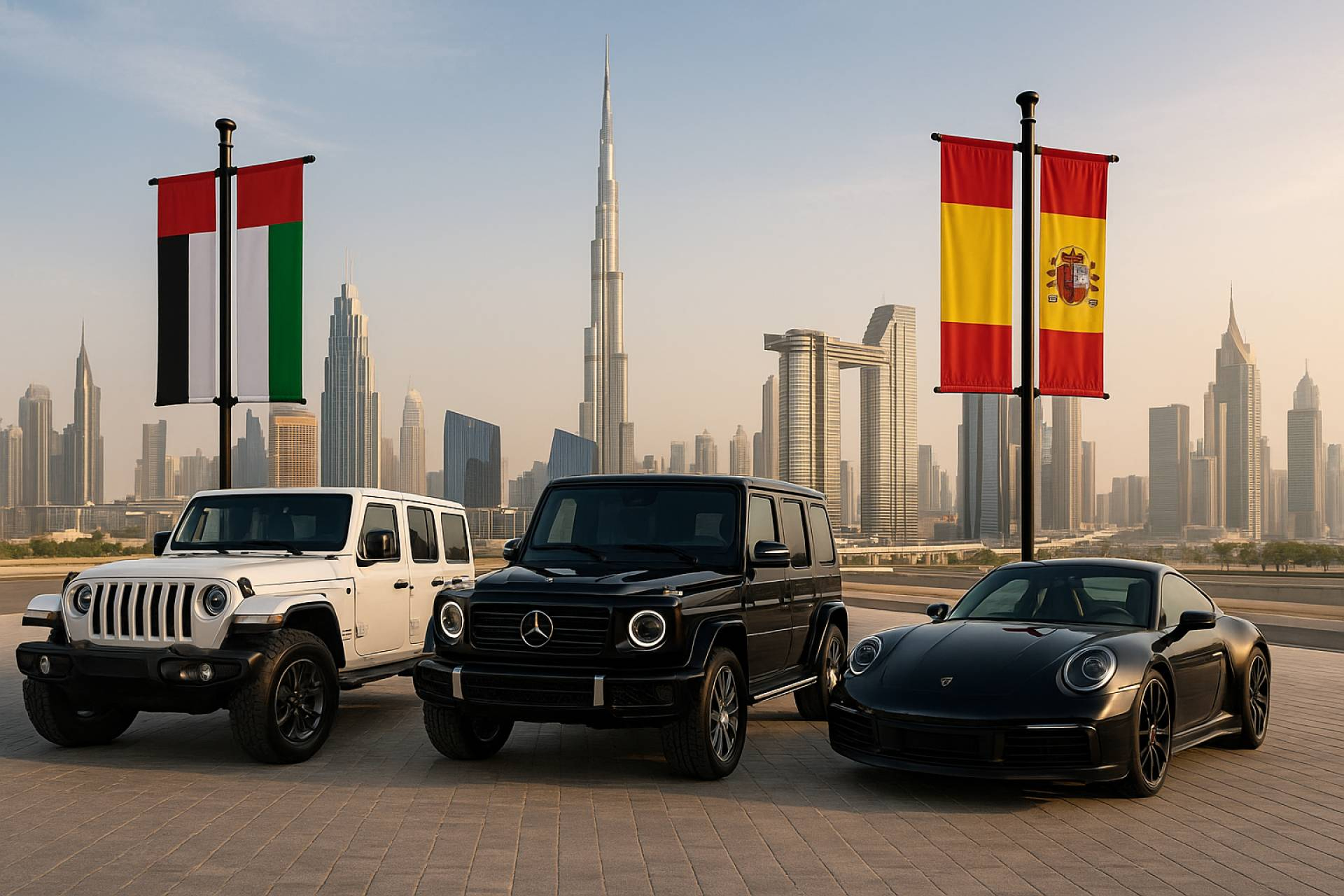 Importación de coches de lujo desde Dubái a España con Top Secret Autos; una de las mejores opciones