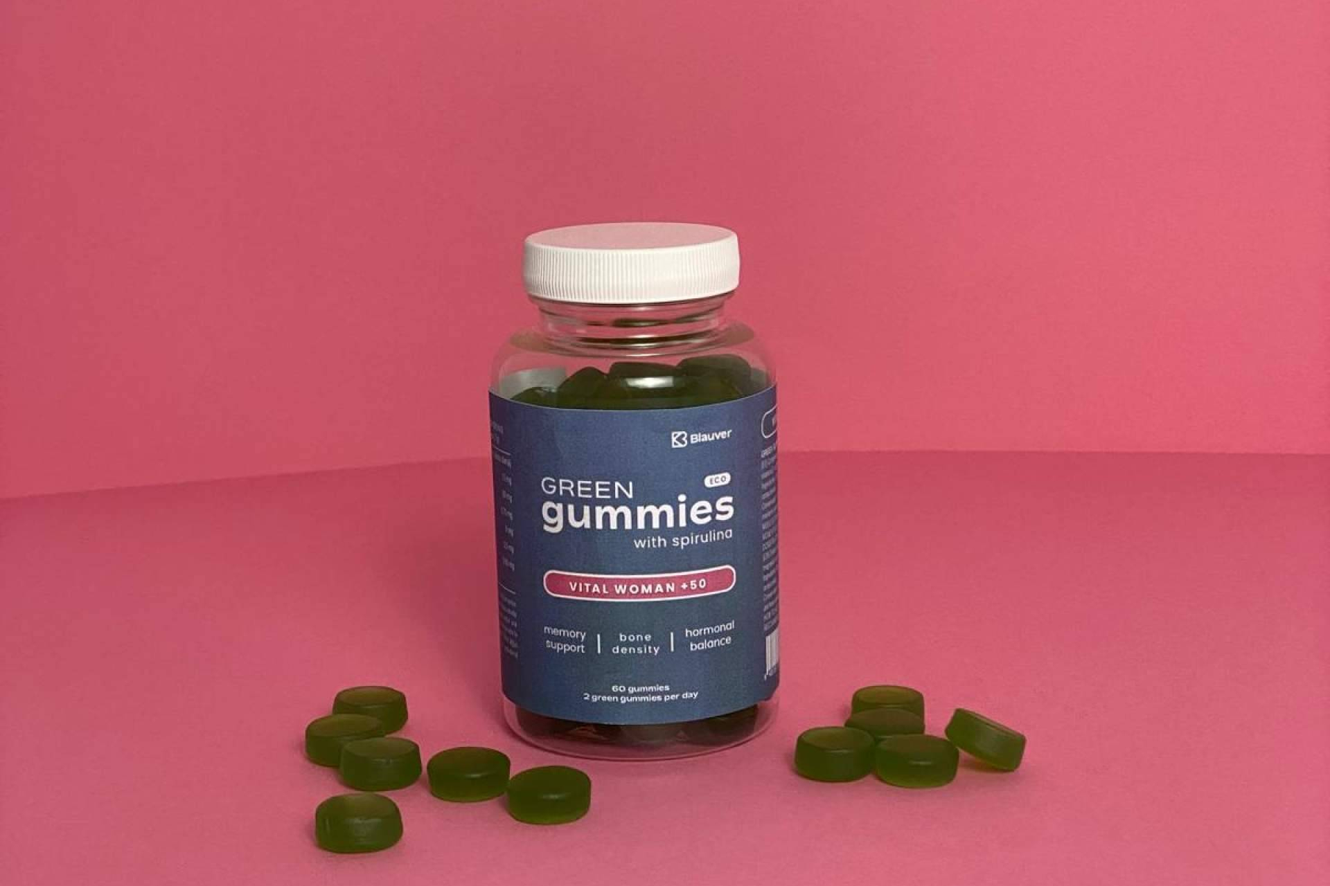 La espirulina se une a las plantas medicinales en unas gominolas pensadas para la etapa de la menopausia