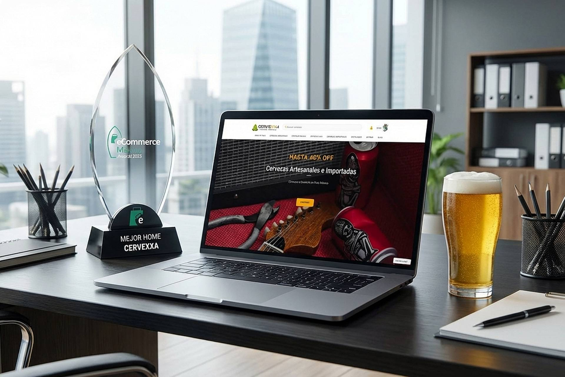 Cervexxa triunfa en los eCommerce México Awards 2025 al ser reconocida como la Mejor Home Page B2C/B2B