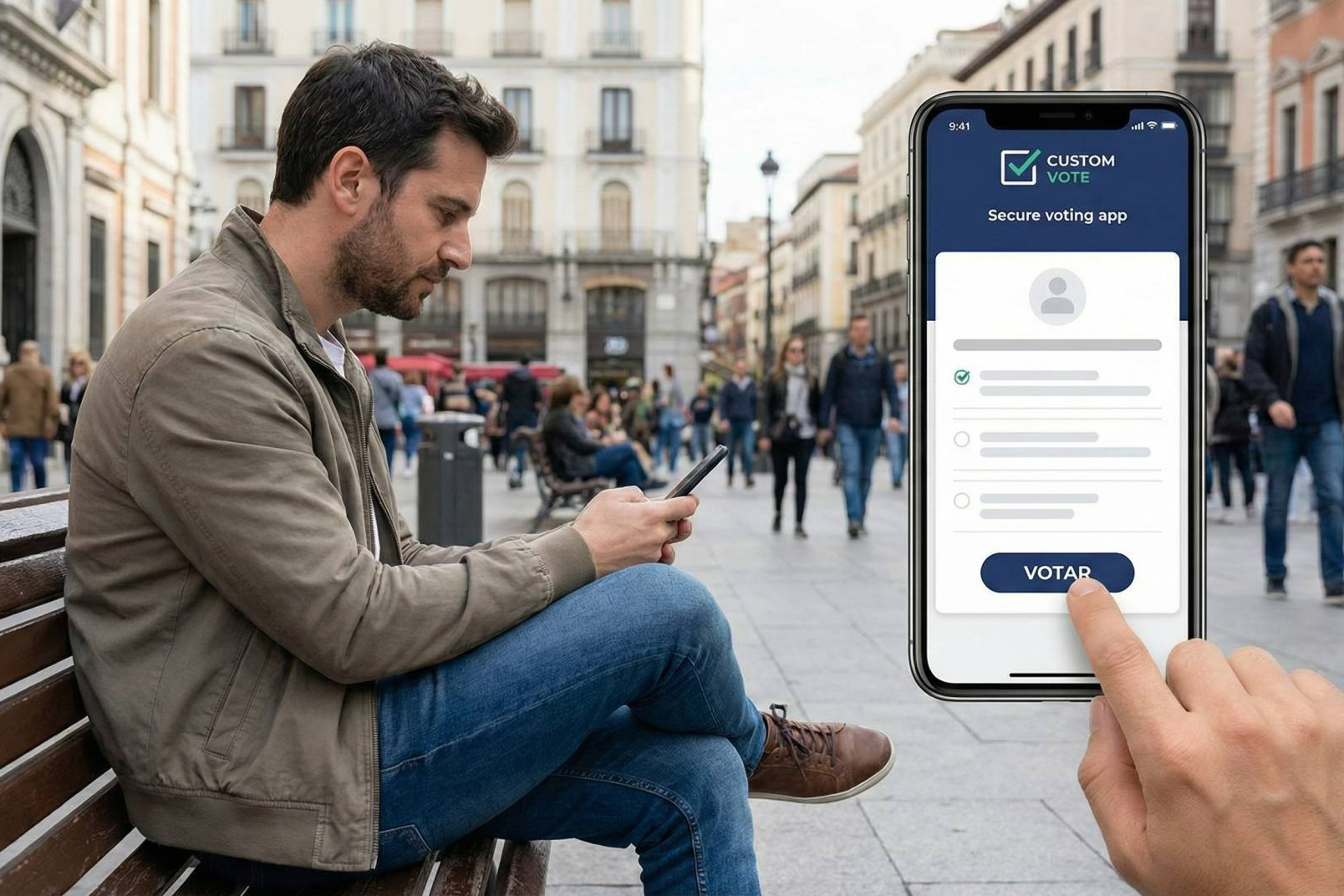 La votación electrónica segura en España avanza con soluciones auditables desarrolladas por Custom Vote