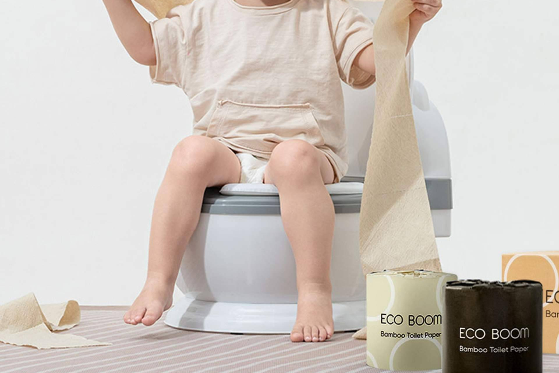 La línea ecológica de Ecoboom apuesta por proteger la piel del bebé con fibras de bambú natural