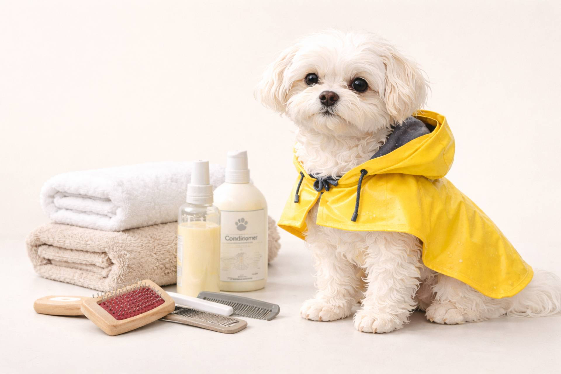El efecto lluvia y los cuidados necesarios para una óptima higiene y salud del perro