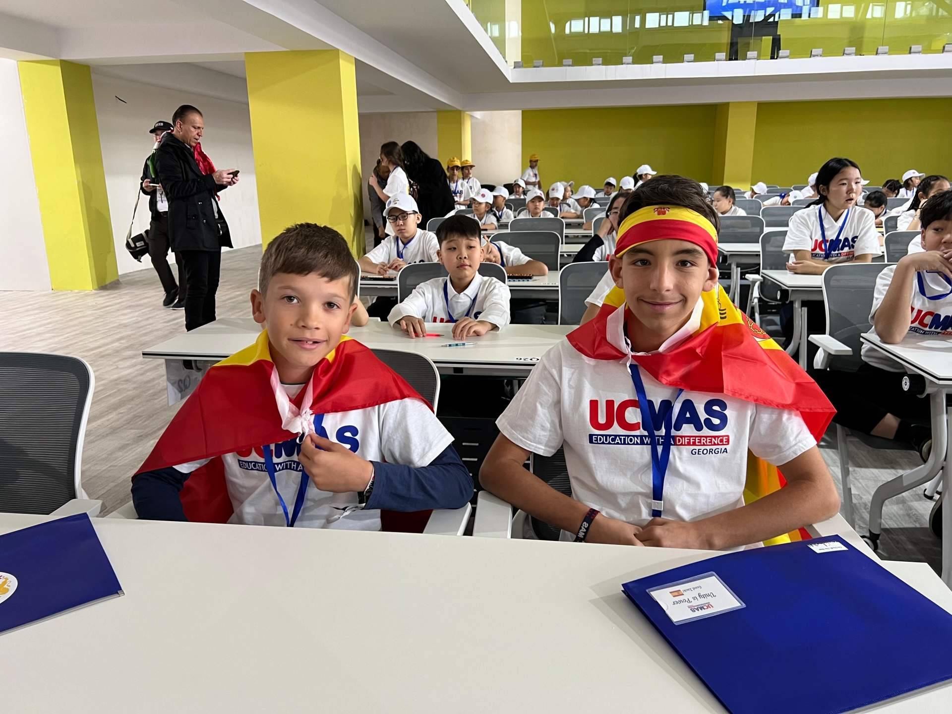 España brilla en el Campeonato Internacional de Cálculo Mental UCMAS