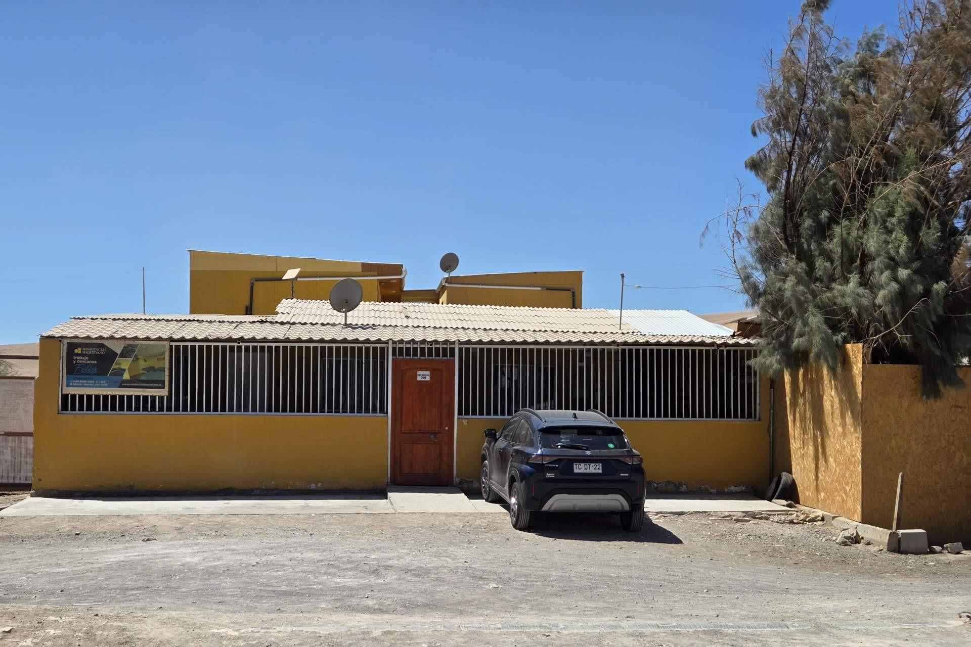 Alojamiento cómodo y económico en Sierra Gorda; la propuesta de Residencial Baquedano para empresas y trabajadores