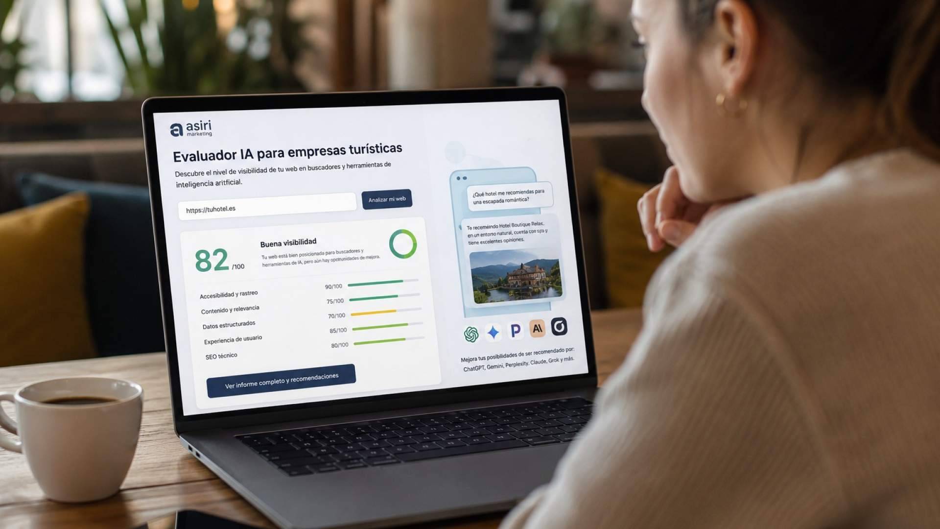 Cómo una auditoría IA puede ayudar a hoteles, restaurantes y destinos a ganar visibilidad