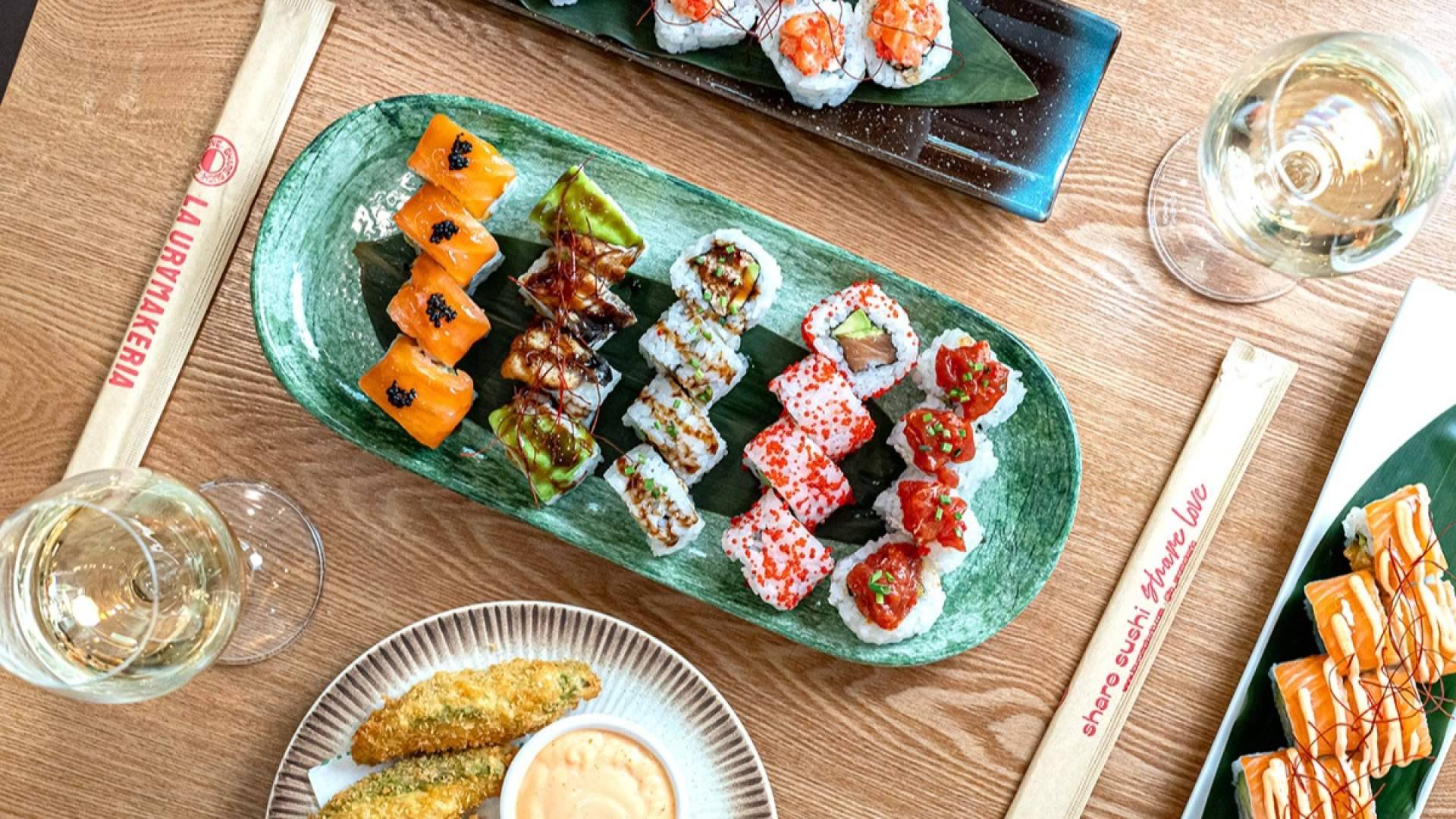 La Uramakeria plantea una opción de sushi delivery para compartir, repetir y pedir a domicilio