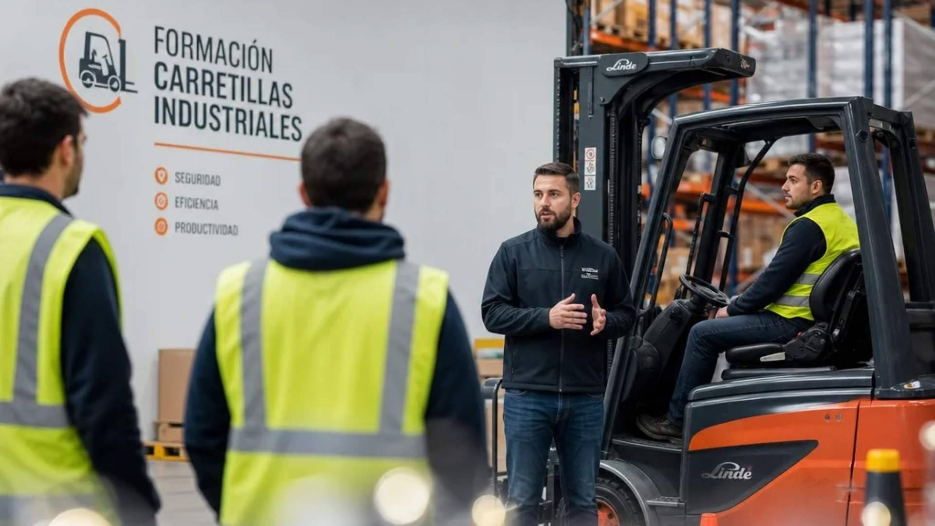 La formación online para carretilleros gana relevancia bajo el respaldo de la normativa española