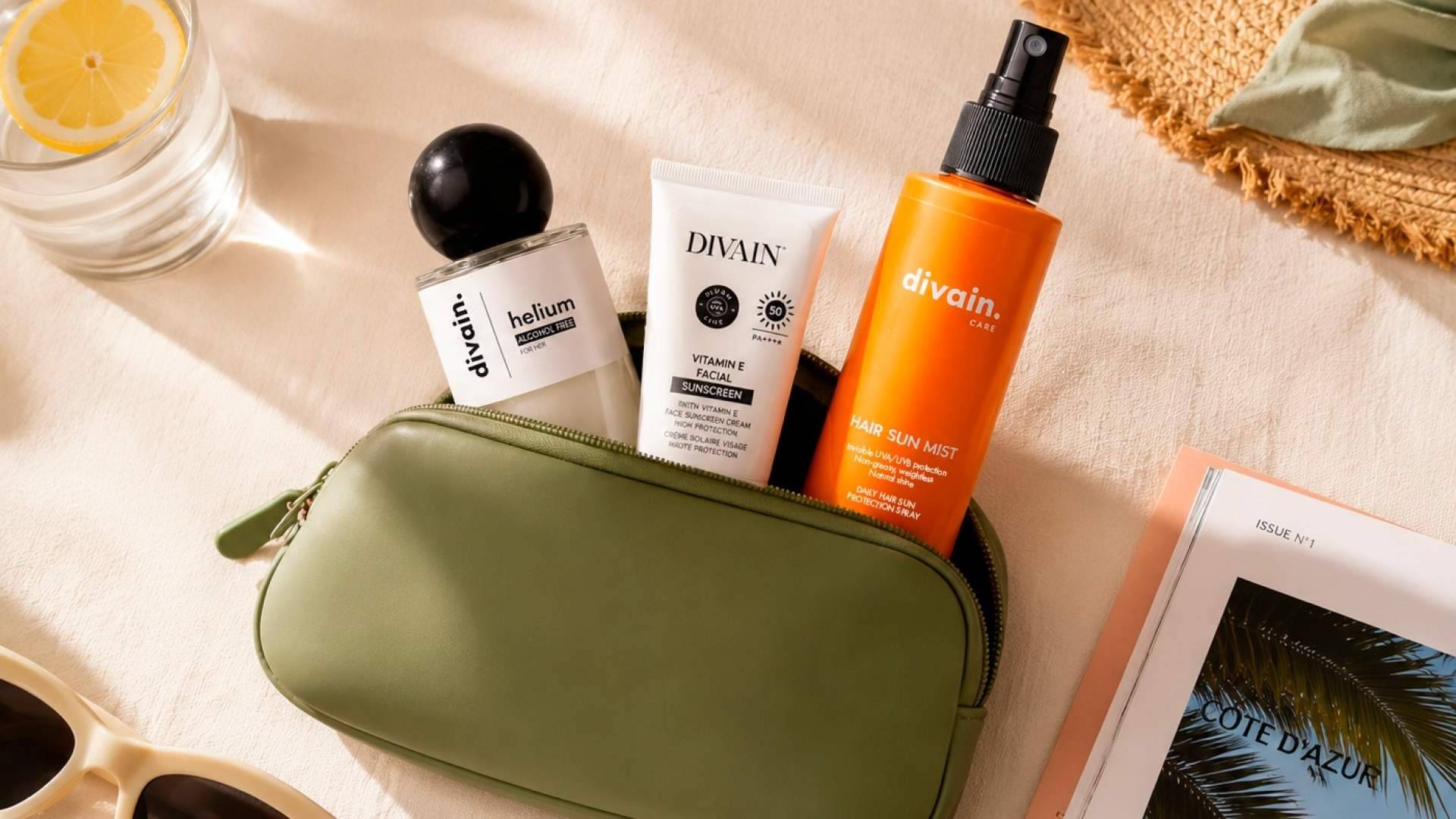 Protector solar facial, protector capilar y perfume sin alcohol; el trío imprescindible del verano