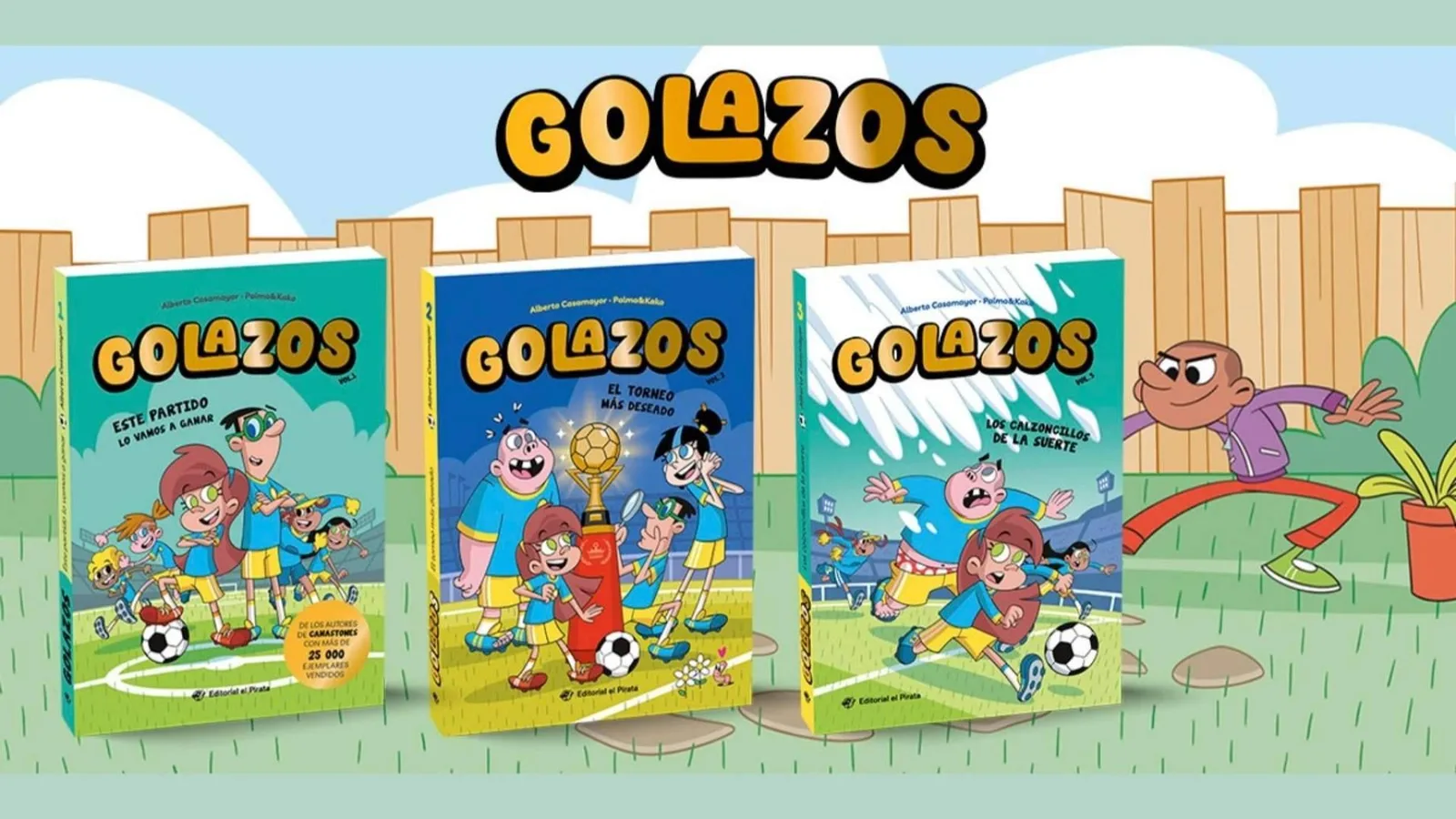Golazos; la colección infantil para leer el Mundial página a página