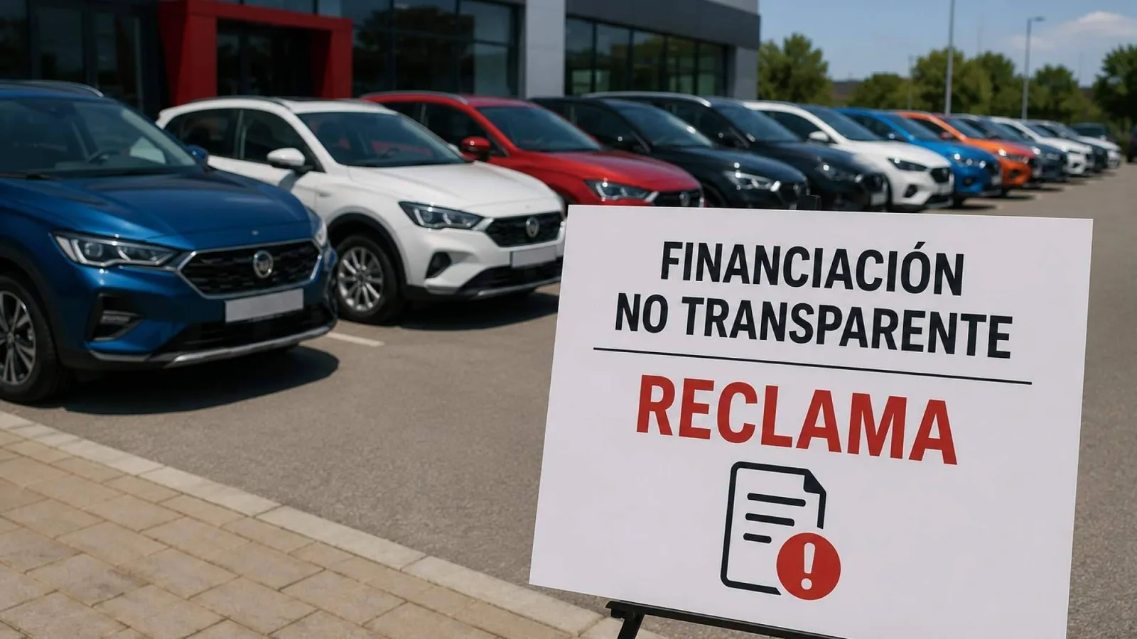 La transparencia de los contratos de financiación de vehículos vuelve a estar en entredicho