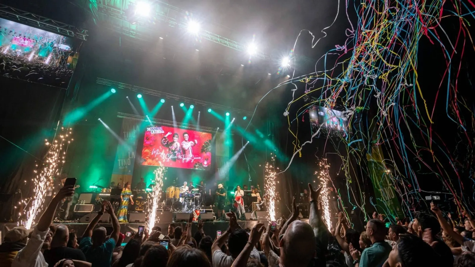Más de 5.000 personas celebraron en Teror el 30.º aniversario de su Festival Latino